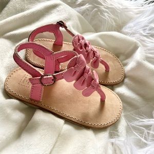 NWOT Janie and Jack Pink Sandals Size 7